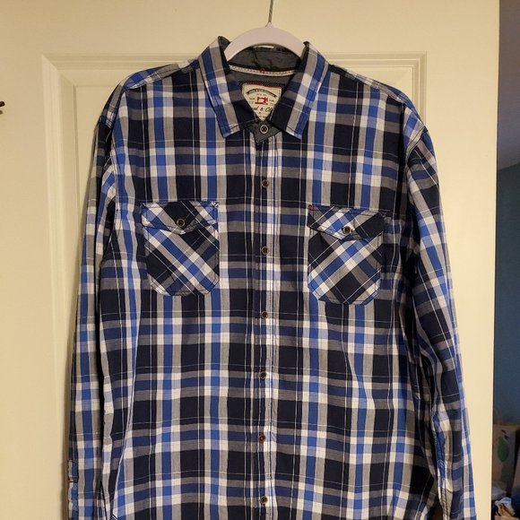 Men's Long Sleeve Button Down Shirt - Picture 1 of 3